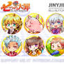 nanatsu no taizai button set