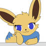 Eevee stares and judges you