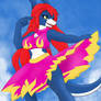 Flamedramon's skirt