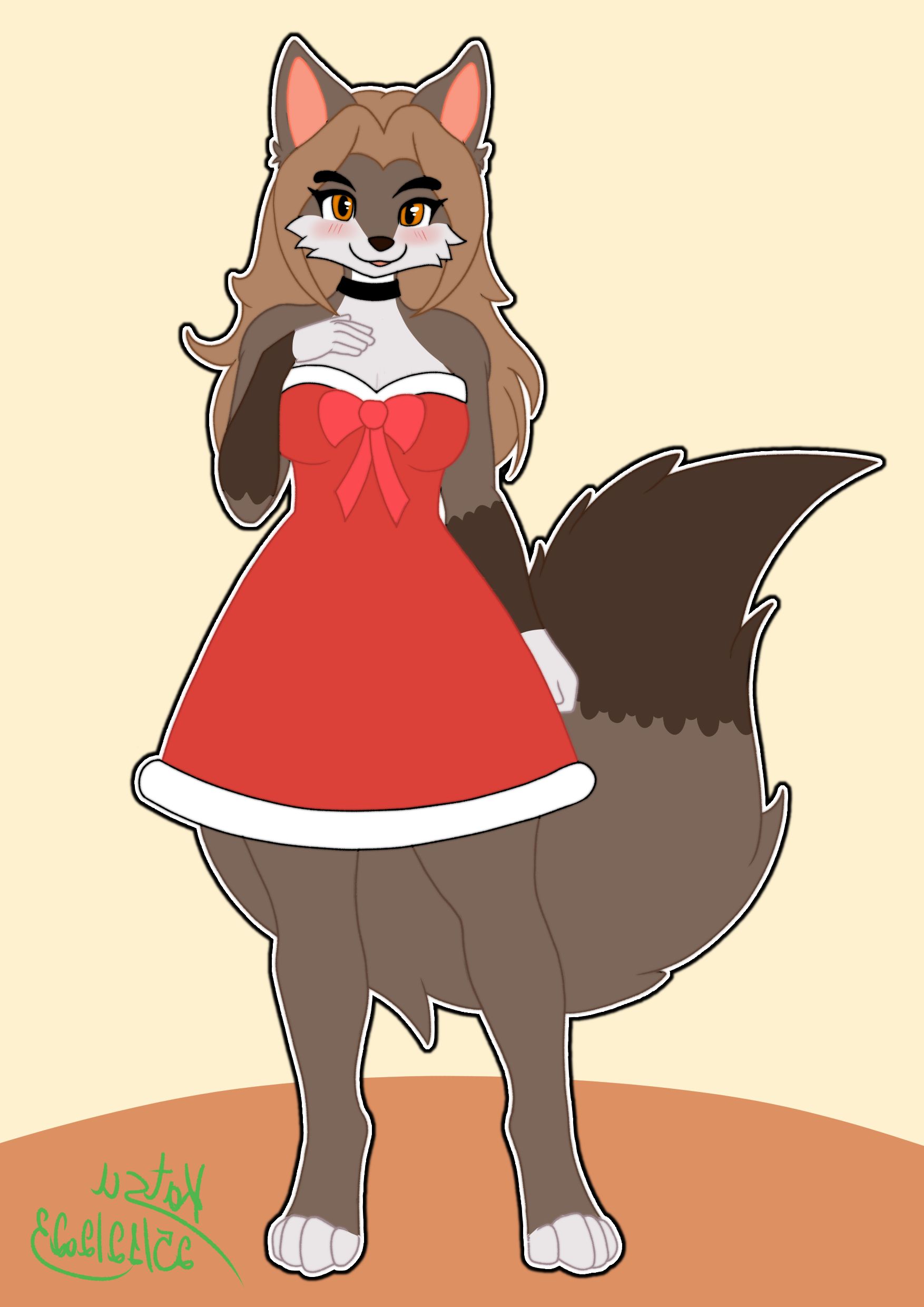 Sophie's christmas dress