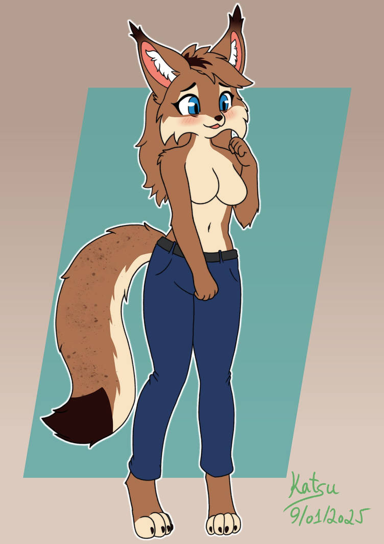 Embarrassed lynx