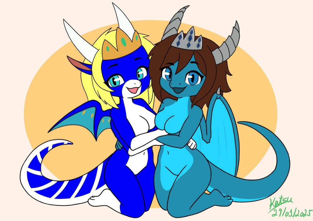 Chibi dragons