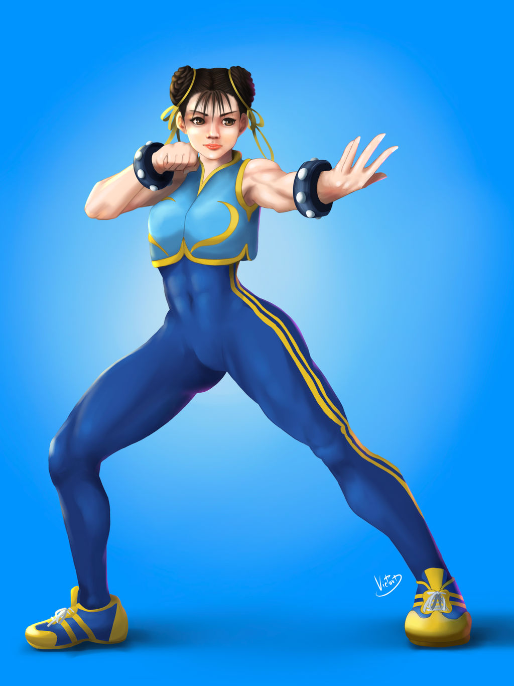 Chun Li (Redo Challenge) by VictorDinakara on DeviantArt