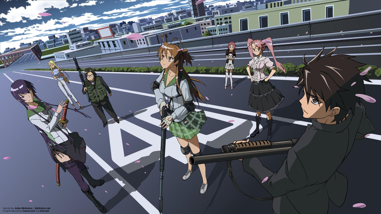 High School Of The Dead Wallpaper By Alpa 36 On Deviantart High School Of The Dead Wallpaper By Alpa 36 On Deviantart