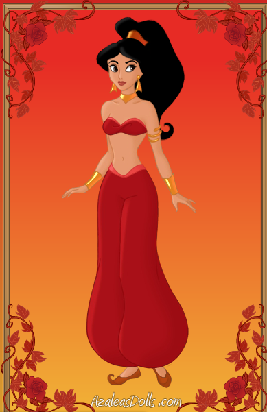 Princess Jasmine (Red Outfit) by scooterbug1998 on DeviantArt Princess Jasmine (Red Outfit) by scooterbug1998 on DeviantArt