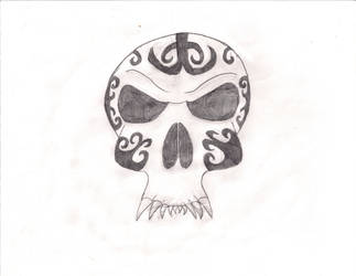 Tribal Skull