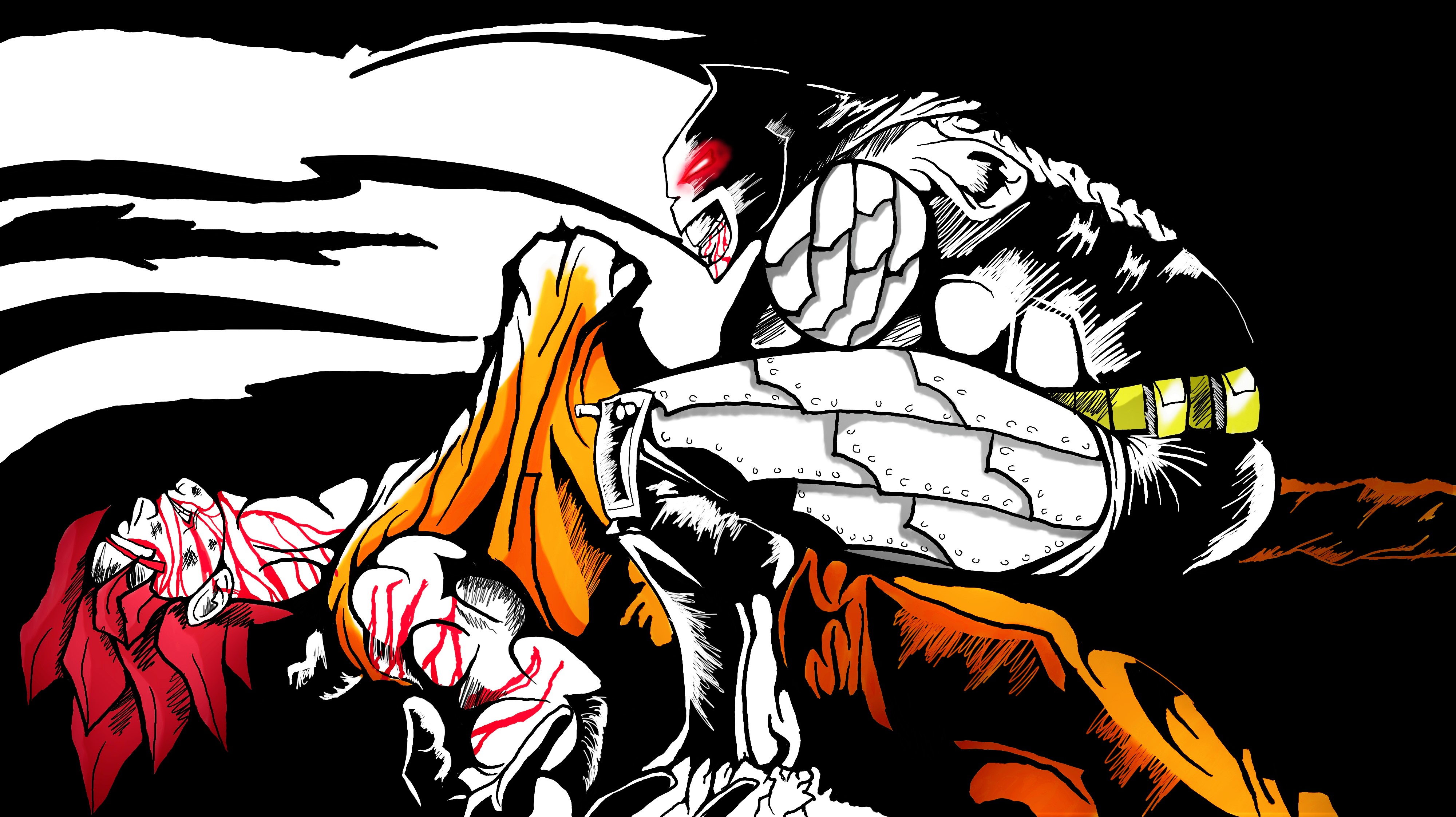 Batman vs Goku by BiggWill on DeviantArt