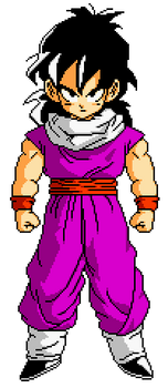 Gohan (Android Saga) Pixel Art