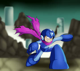 MegaMan? (ruined city)