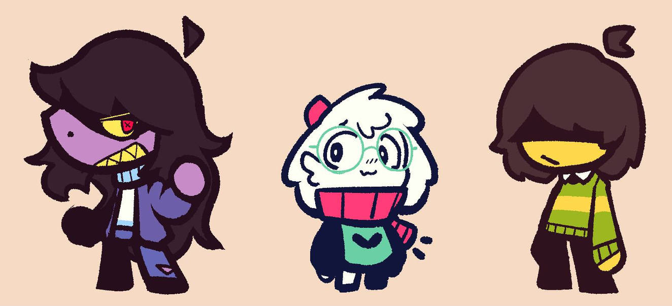 Light Ralsei Ralsei Kris Susie At Light world by ReddymanCYn on DeviantArt