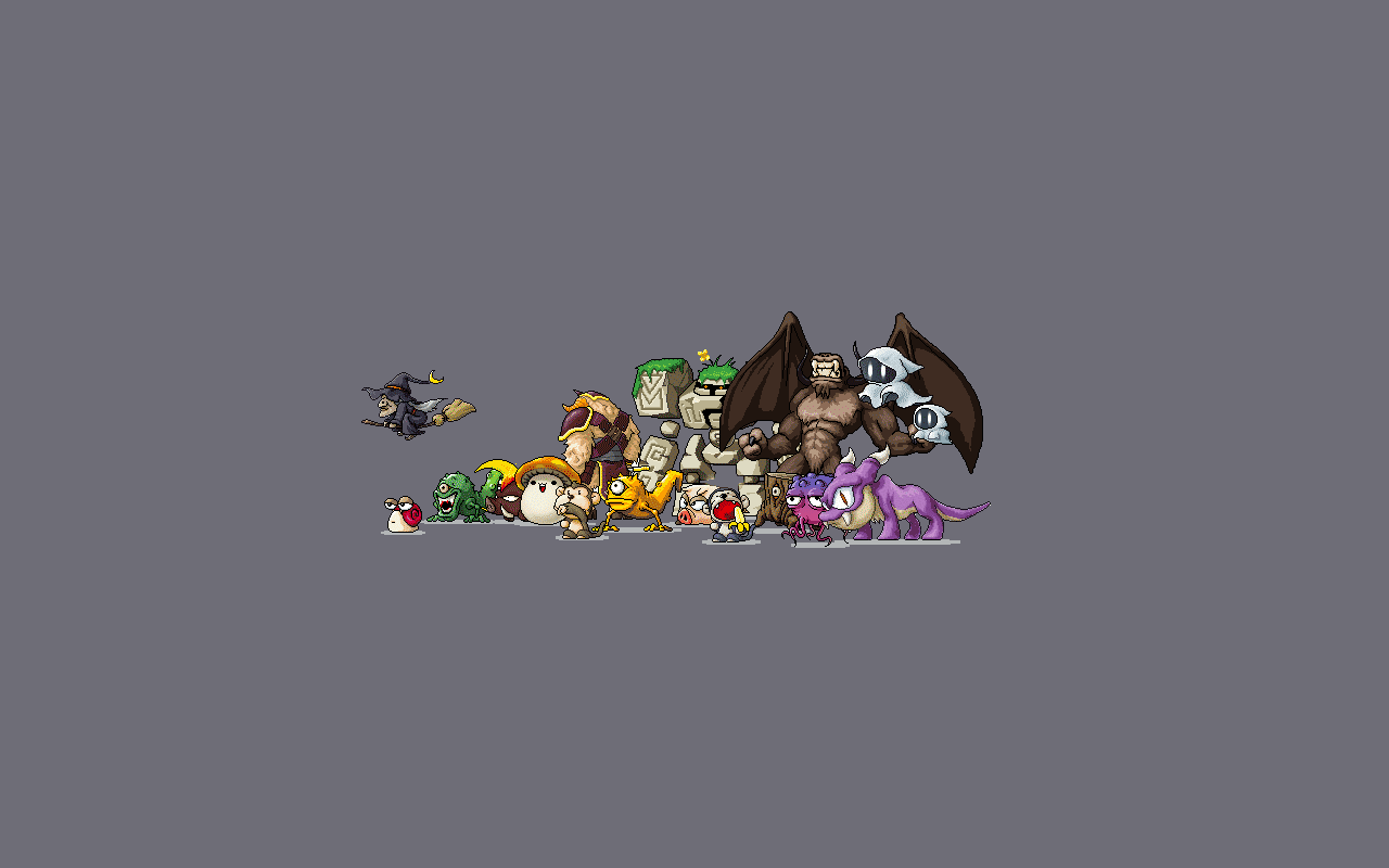Maple Story Monsters Wallpaper By Plaidturtle On Deviantart Maple Story Monsters Wallpaper By Plaidturtle On Deviantart