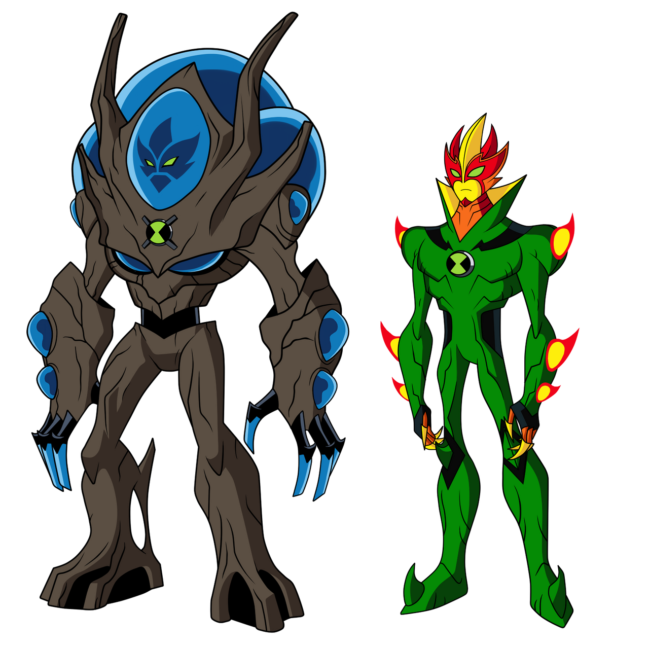 Swampfire Bloomed and Ultimate (Redesign) by Noa-Morningstar on DeviantArt