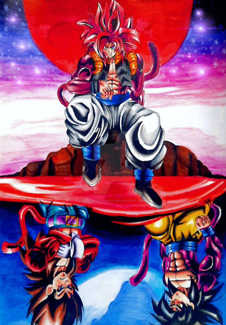 Gogeta SSJ 4 by thecrazyman14 on DeviantArt