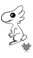 Mochi Raptor Base #5 F2U by JujuxRawr on DeviantArt