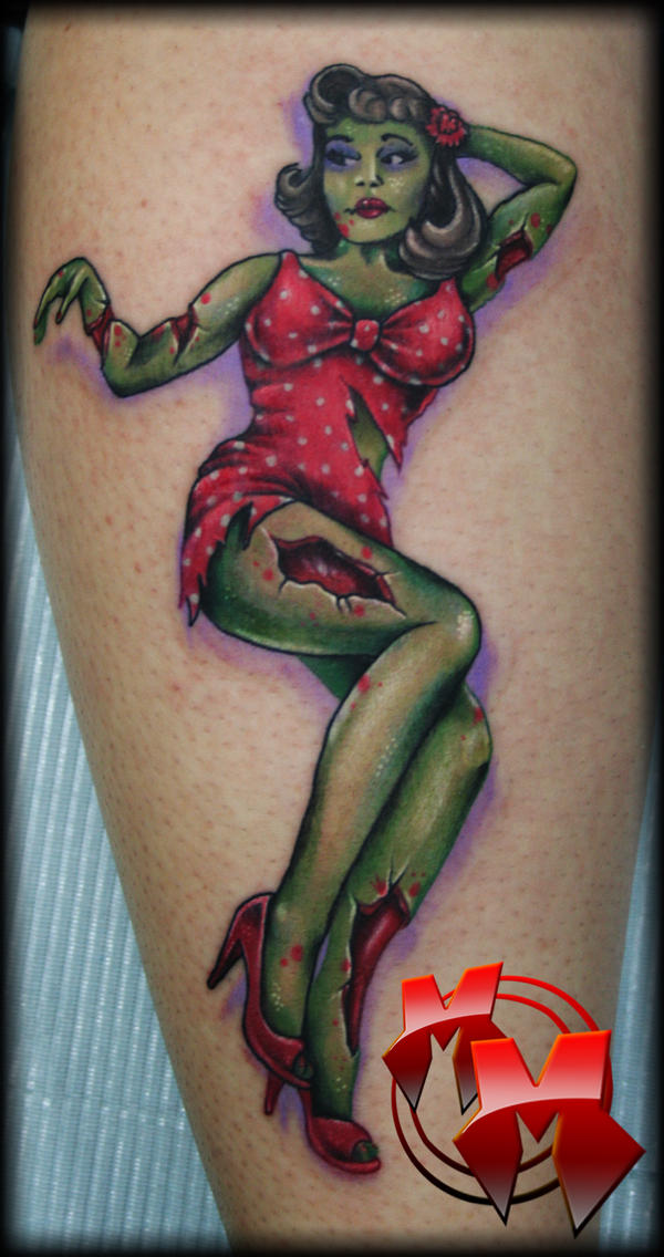 Zombie Pin-up