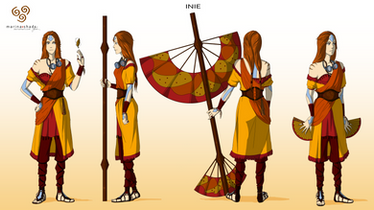 Inie -Avatar character concept design-