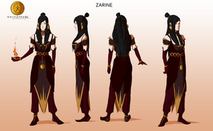 Zarine -Avatar character concept design-