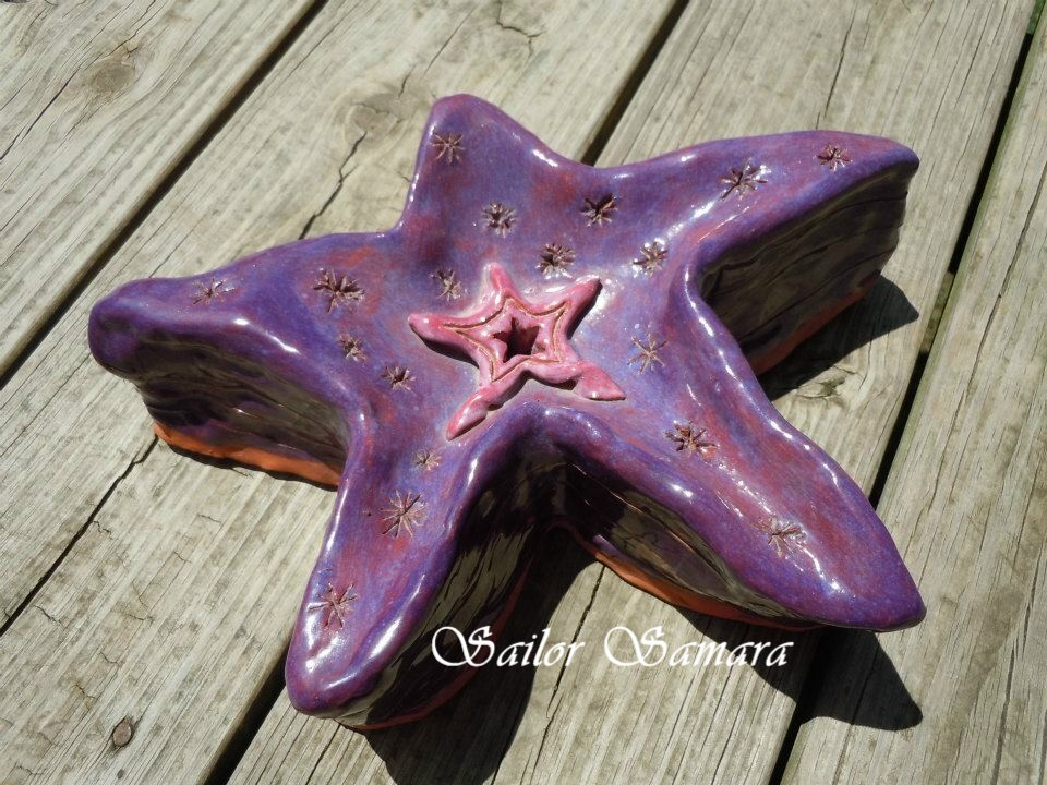 Ceramic Star Sculpture