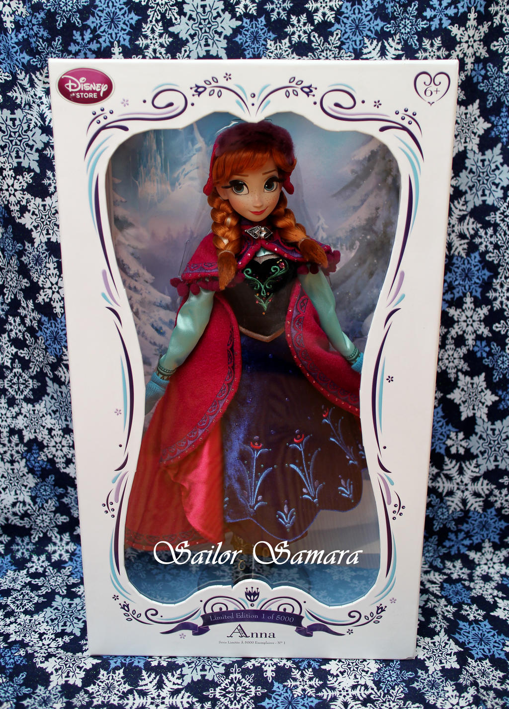 Disney Store Frozen LE Doll Anna