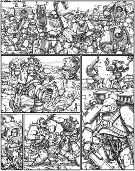 Astartes, orks and ultra-violence