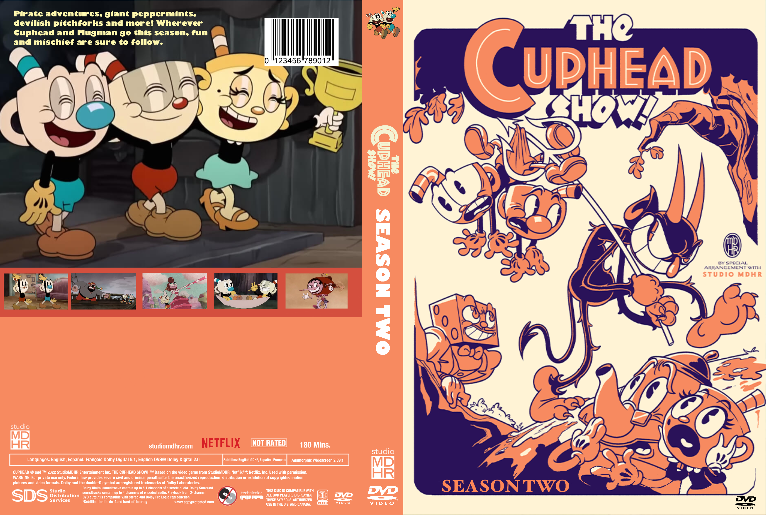 The Cuphead Show Season 2 DVD