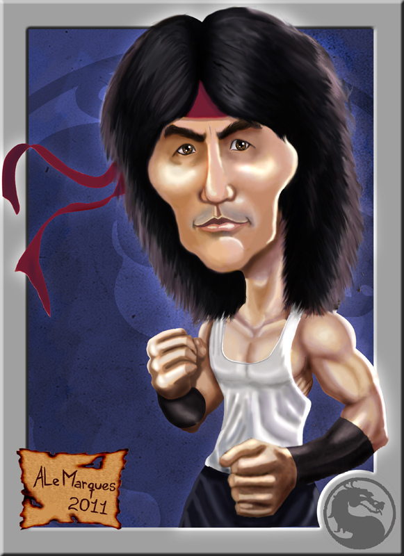 CARICATURE LIU KANG 'ROBIN SHOU'