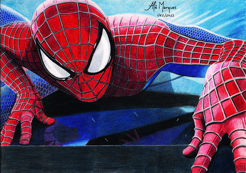 The Amazing Spider-Man 2 drawing by DMartIT on DeviantArt