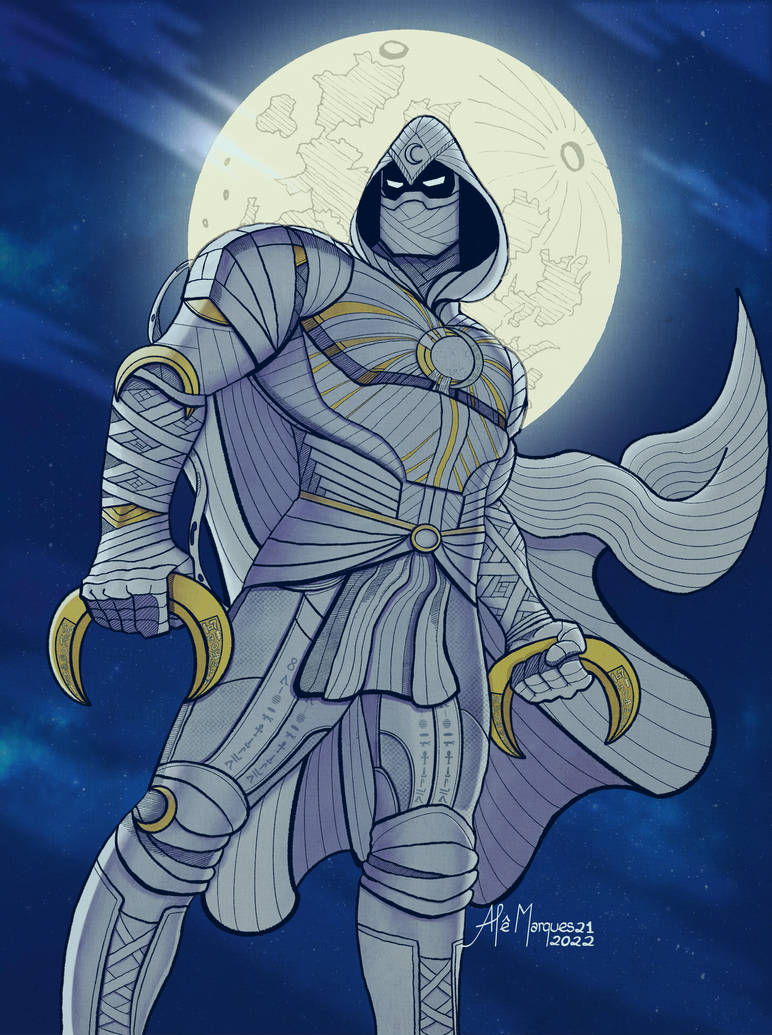 Moon Knight Fanart by dartbaston on DeviantArt