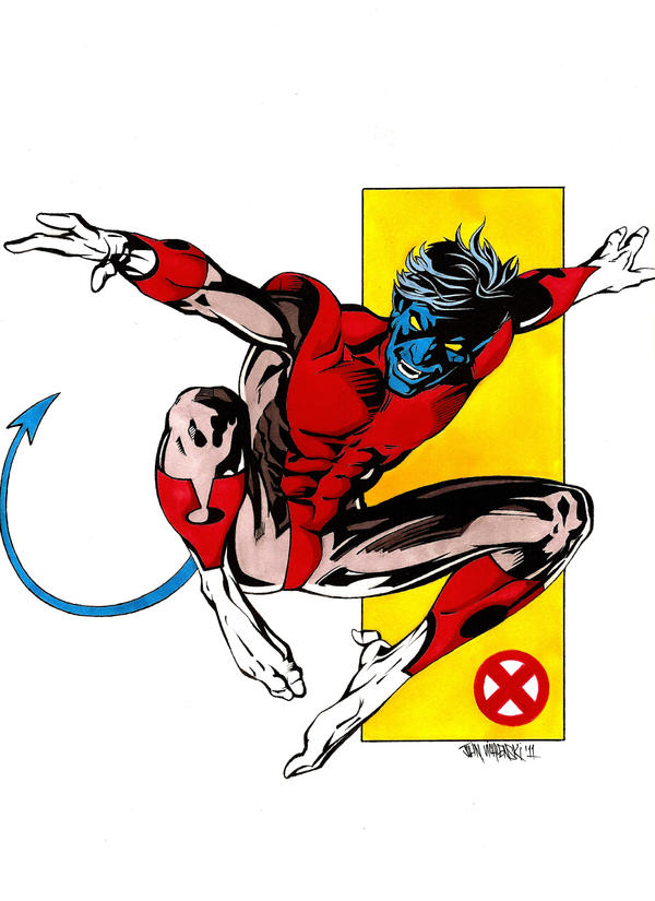 Alan Davis' Nightcrawler by JohnVichlenski on DeviantArt