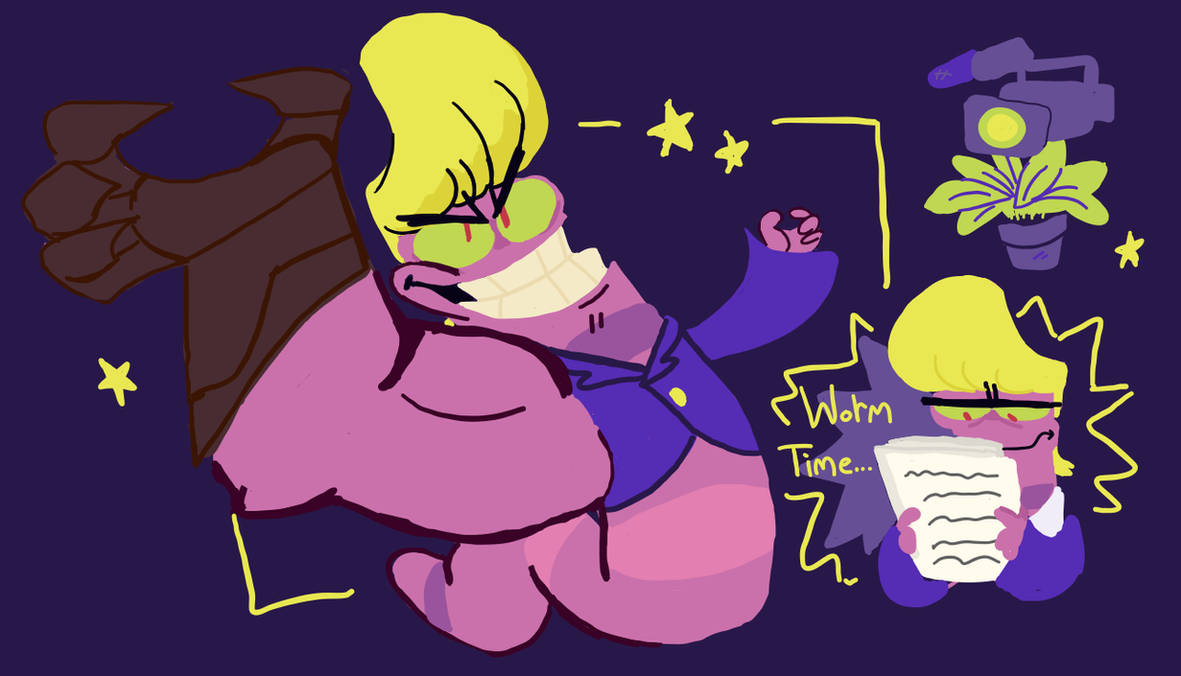 Clockblocker Worm Time... by TrashSkeleton on DeviantArt