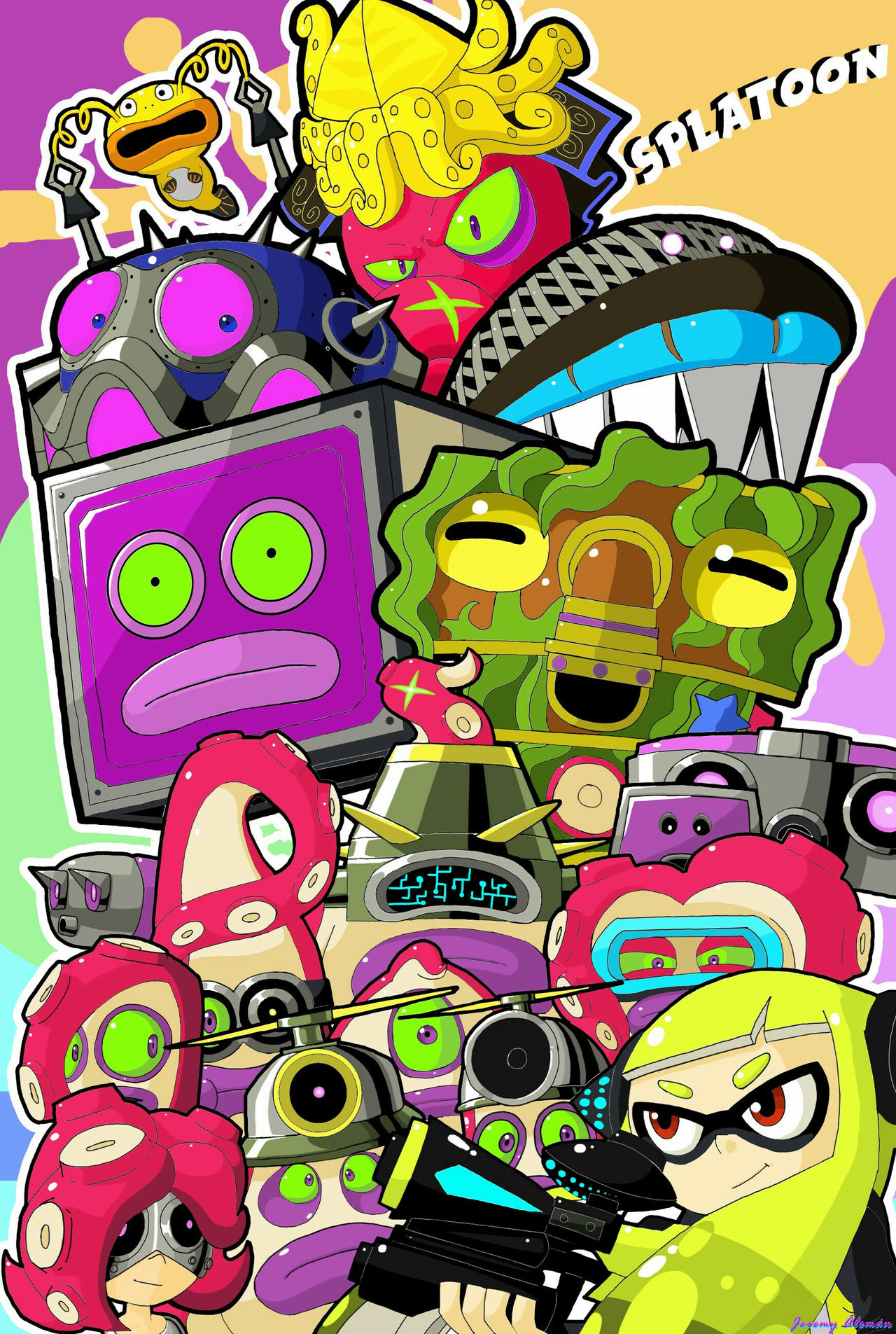 Splatoon FanArt by DoctorPootis on DeviantArt