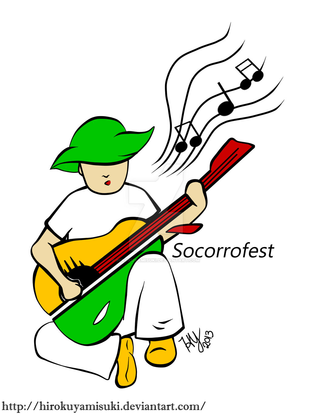 Socorrofest 2013 Logo Commission