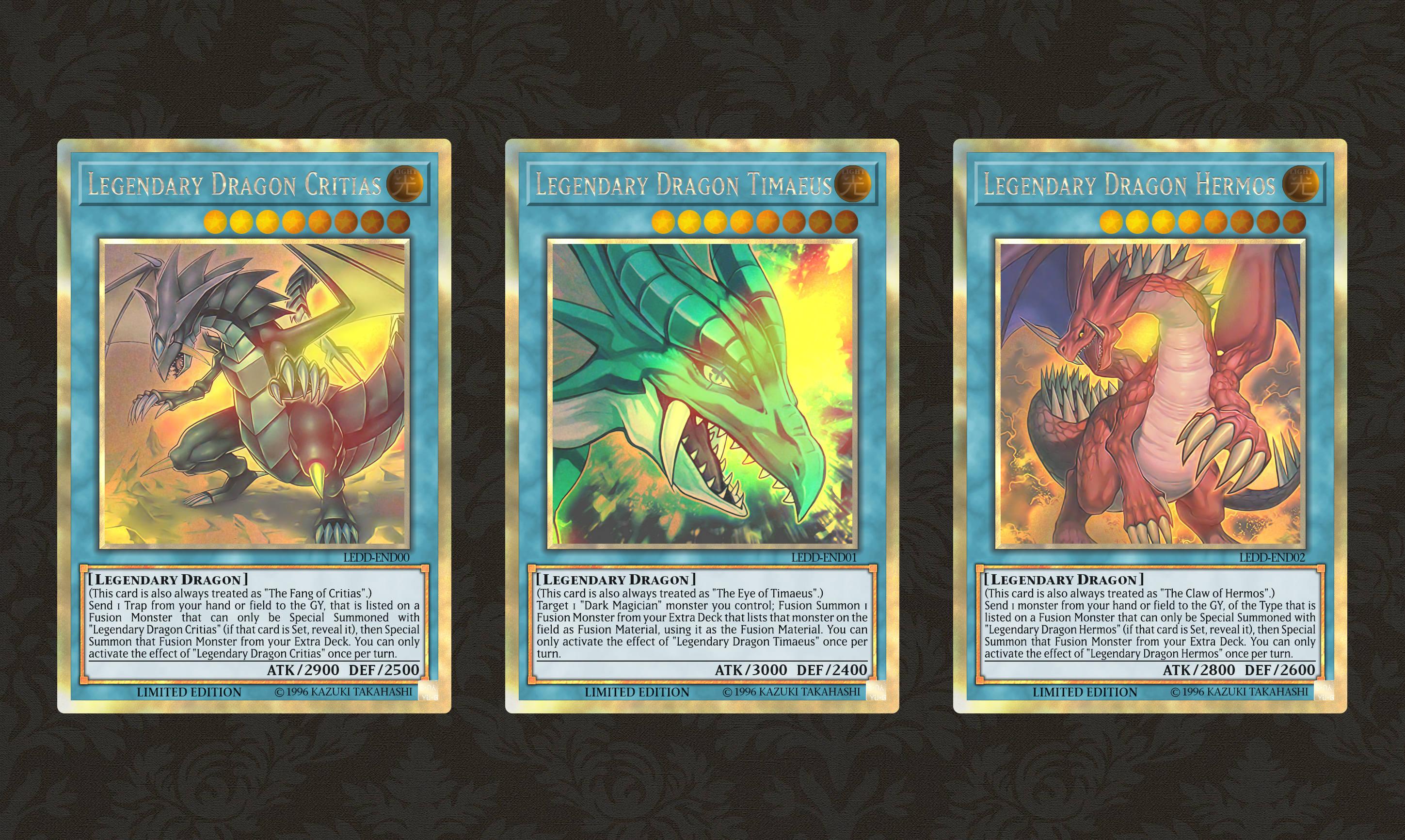 yugioh legendary dragon cards YuGiOh Trading Card Game Dragons of Legend 2 Secret Rare The Claw of Hermos DRL2-EN013