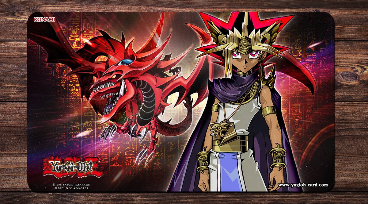 yugioh pharaoh atem deck First 4 Figures Statue 29 cm Yu-Gi-Oh! Official Playmat - Pharaoh Atem by