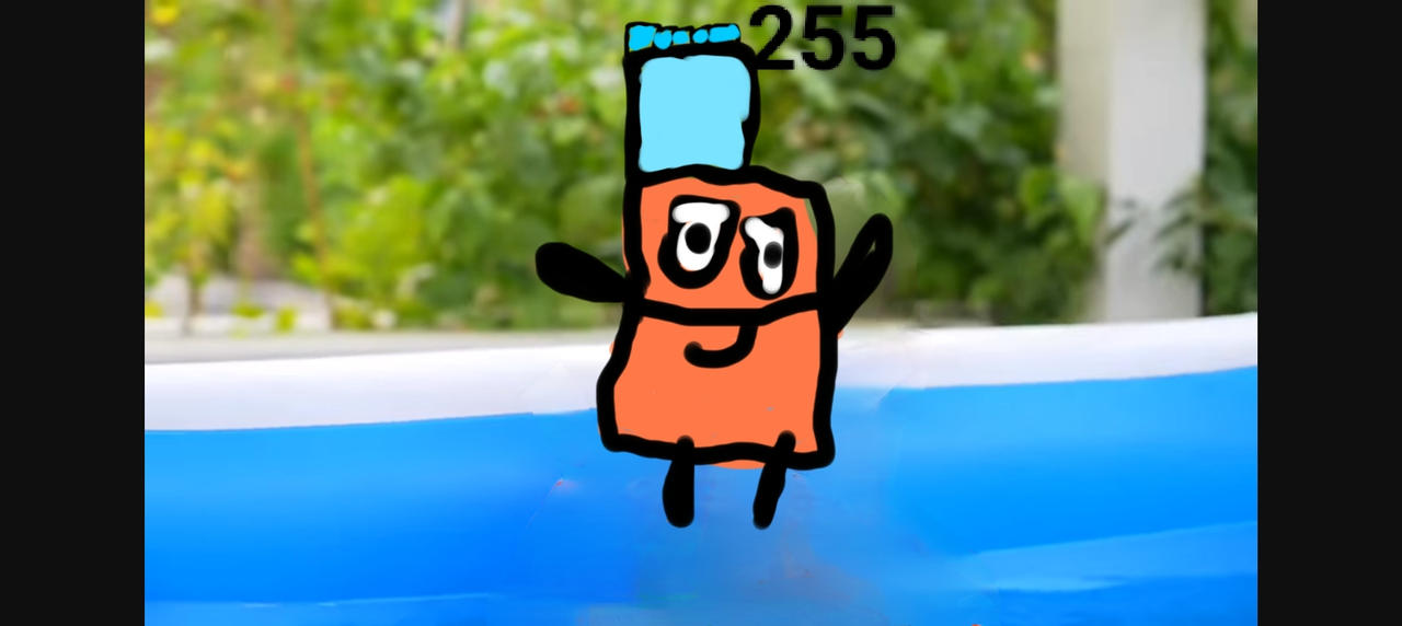 Numberblocks 255 by Marwan5550 on DeviantArt