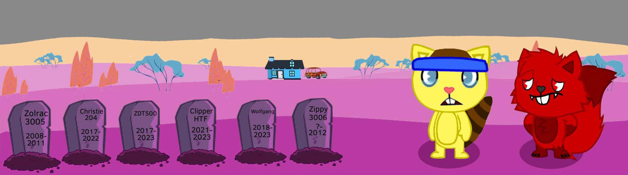 Graveyard of deactivated HTF artists by uchco on DeviantArt
