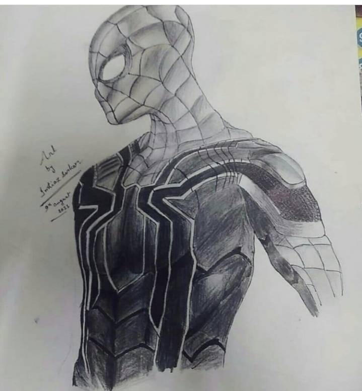 Realistic Spider Man Drawing Drawn By Me By IMTIAZSARKAR On DeviantArt realistic-spider-man-drawing-drawn-by-me-by-imtiazsarkar-on-deviantart