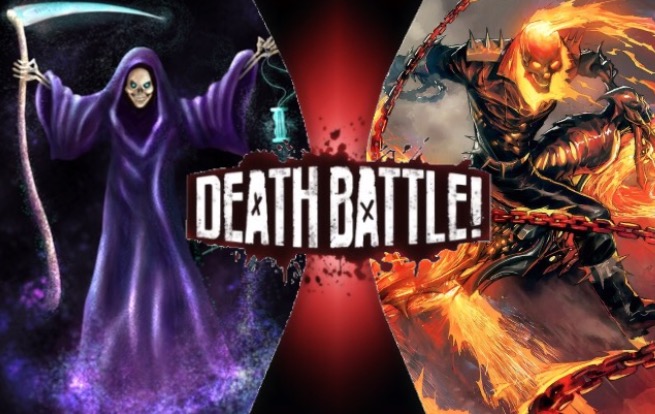 Death Battle Death vs Ghost Rider by cuttiekitten1 on DeviantArt