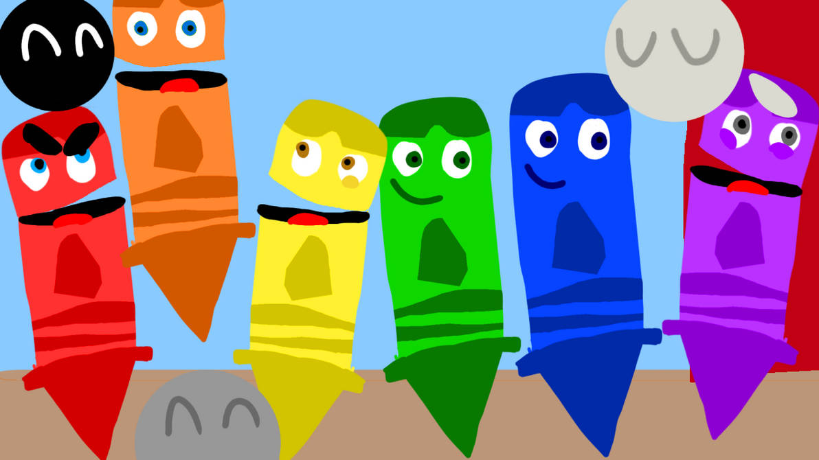 Colourblocks as color crew characters. by 123AestheticKing on DeviantArt