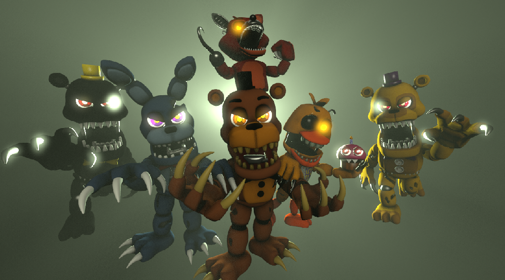 FNaF World Edit : Nightmare ( Original ) by TheCoolGoldenSteve on DeviantArt