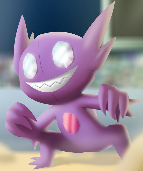 Sableye Rake Sableye by ralphdoug on DeviantArt