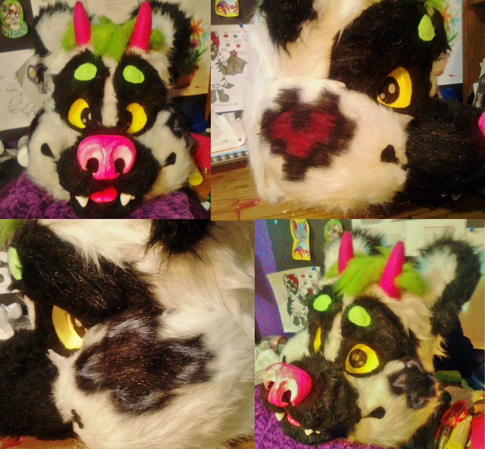 Head WIP - markings