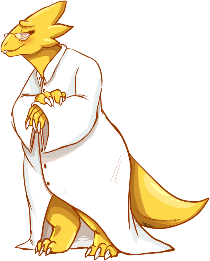 Alphys by MystikMeep on DeviantArt