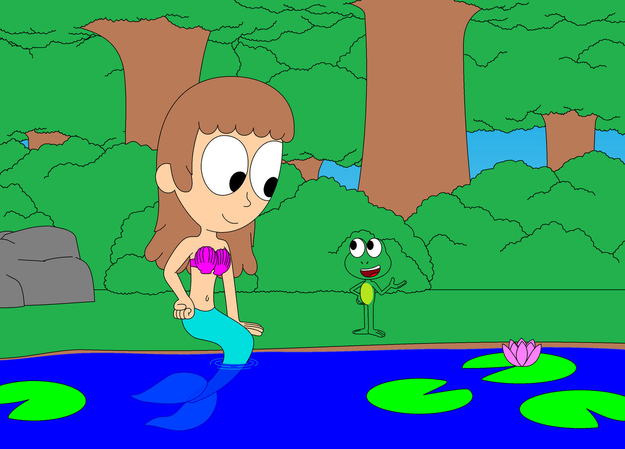 Merfrog The Mermaid and the Frog by Nectro250 on DeviantArt