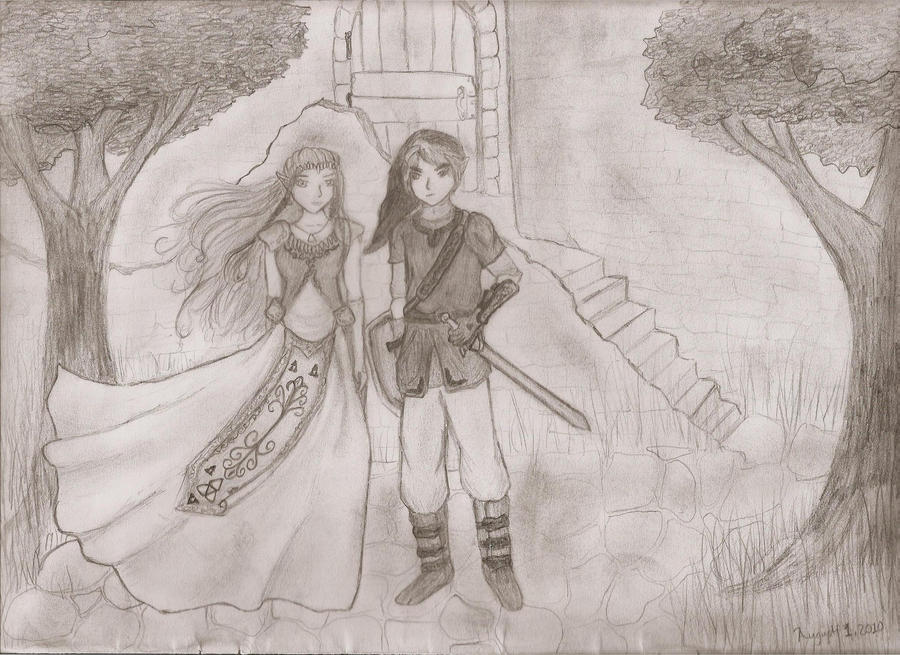 Link and Zelda