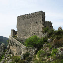 Ruins of a medieval village