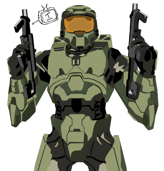 Master Chief Vector by Incogneto45 on DeviantArt