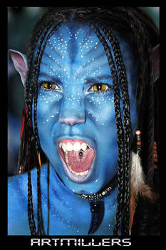 ...AVATAR... face art