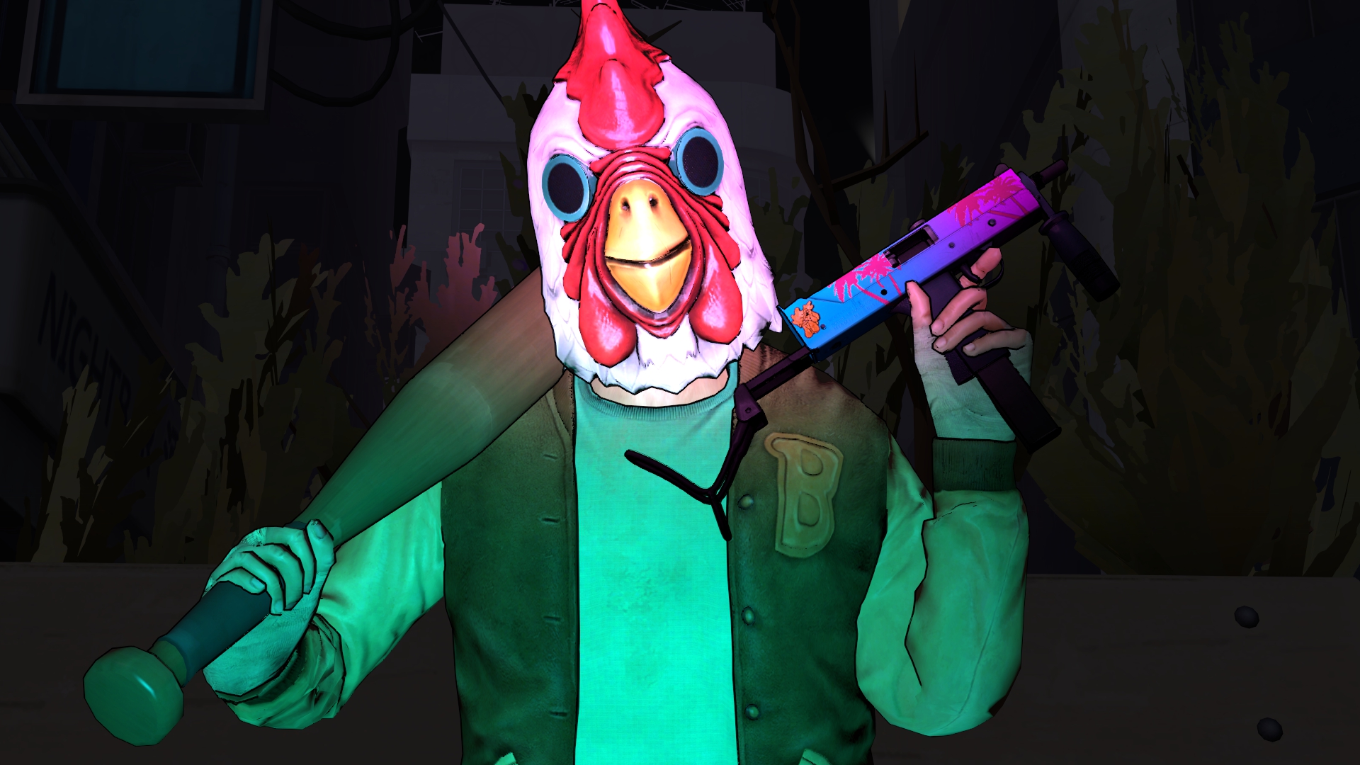 Payday 2 hotline miami pack фото 106