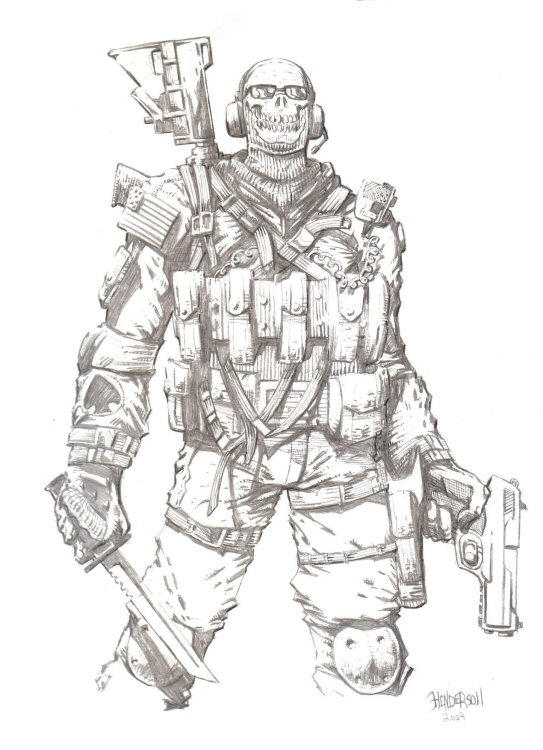 Modern Warfare Ghost by dogsoldierr on DeviantArt